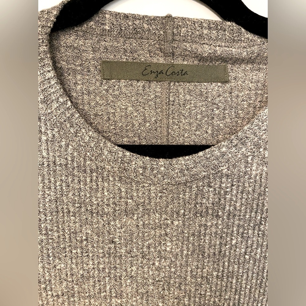 Revolve Enza Costa ribbed dress - Picture 3 of 4